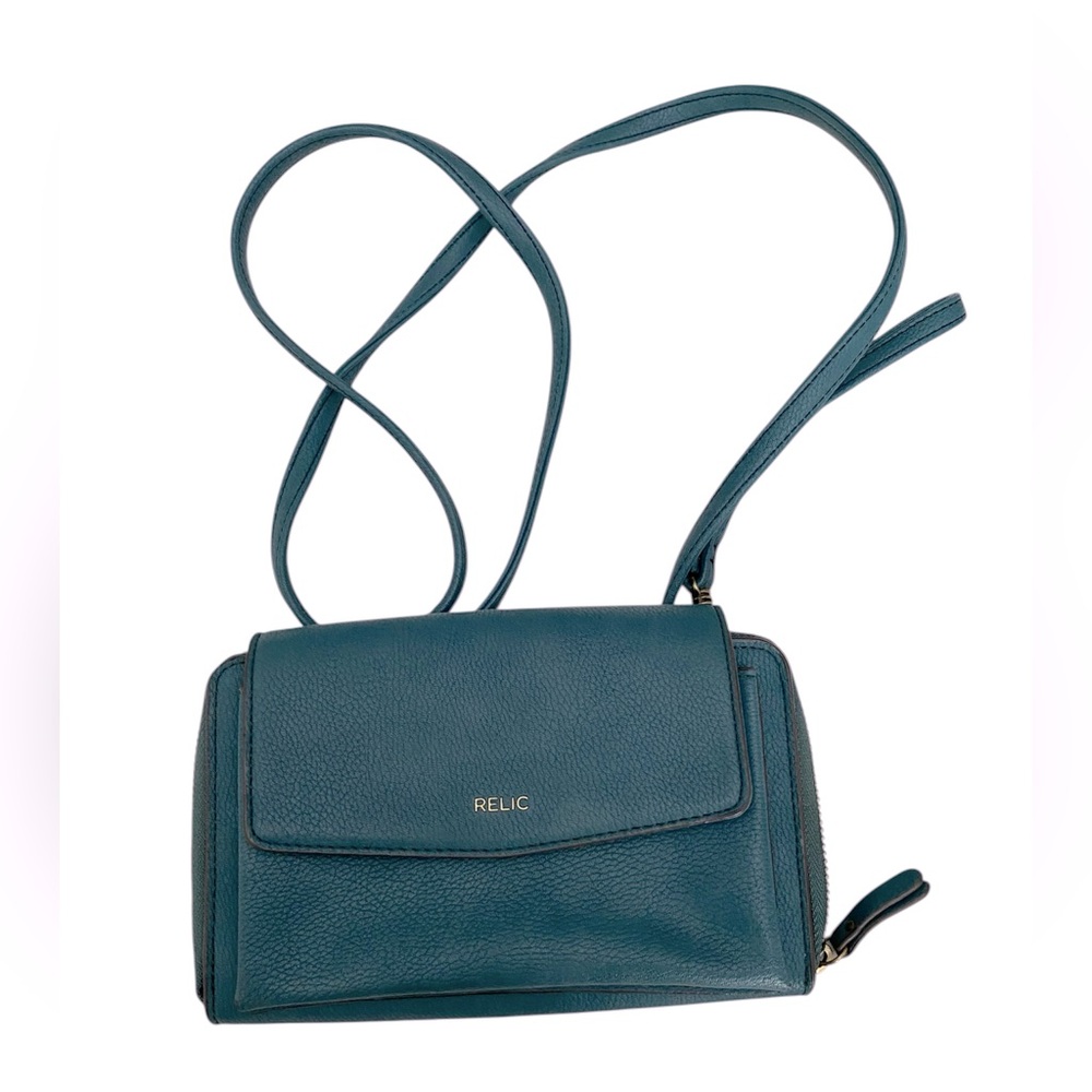 Relic Dark Teal Crossbody wristlet convertable  Bag
